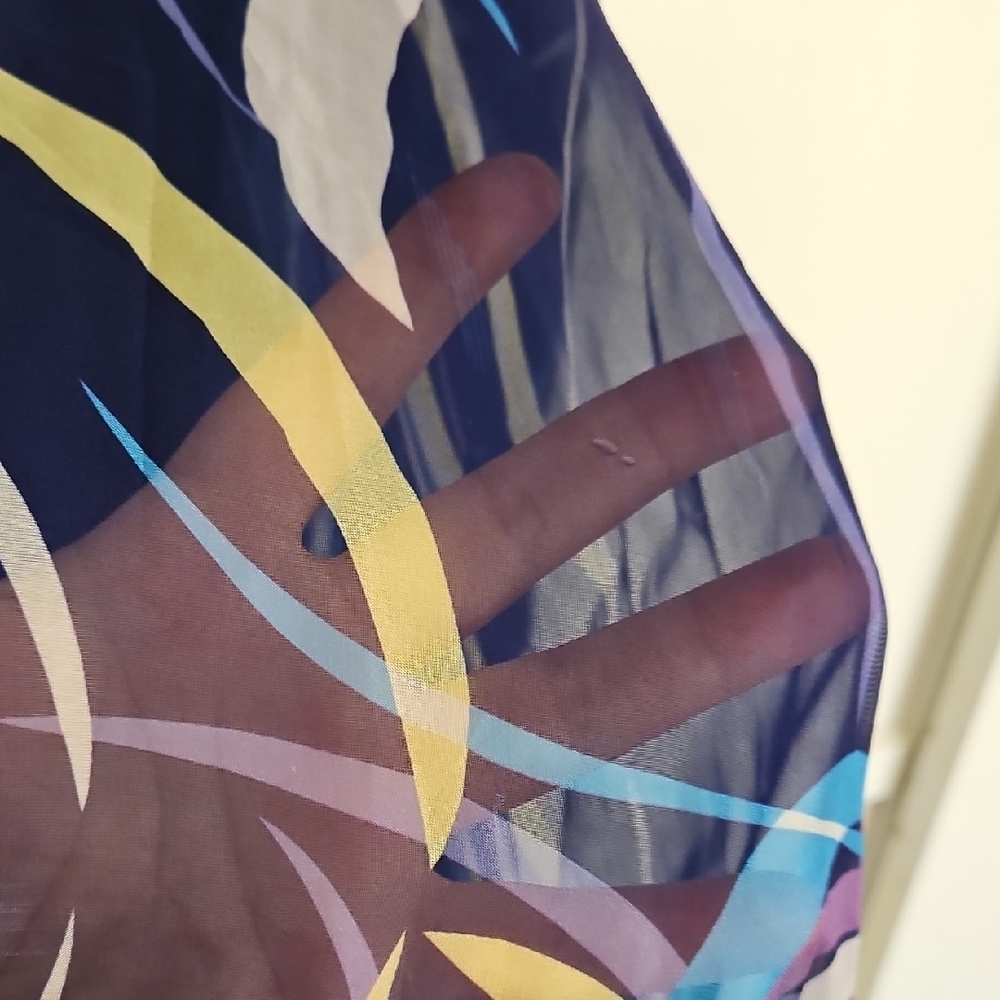 Multicolor Blue Maxi Skirt - Picture 2 of 13